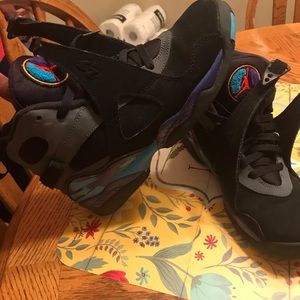 Jordans black high top